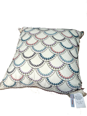 Motif Home Embroidered Throw Pillowcase