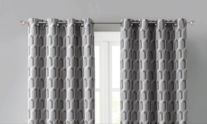 Manchester Light Blocking Panel Curtains in Grey - Wonderhome