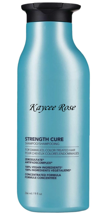 Kaycee Rose Strength Cure Shampoo  | For Damaged, Color-Treated Hair | Fortifies & Strengthens Hair | Vegan