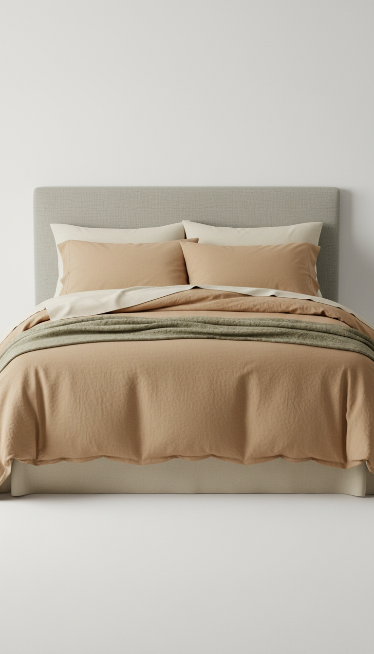 Moroccan Sand Organic Cotton Comforter Set