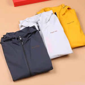 Kaycee Rose Reflective Coat Hooded Windbreaker Fashion Runing Pocket Jacket