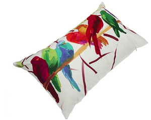 Real Tex Throw Pillow Covers Rectangle Bird Pattern