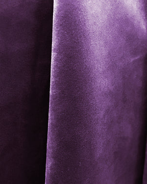 Cathy Velvet Light Blocking Panel Curtains in Regal Purple - Wonderhome