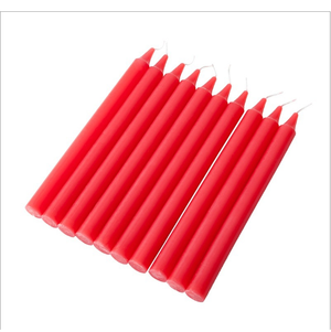 909 collection 10 Pack 10 Inch Tall Taper Candles Dripless Candles