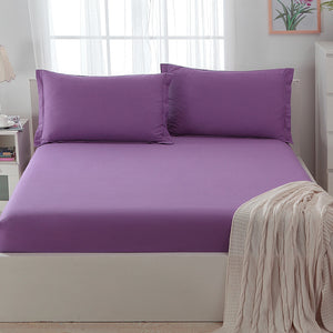 W Decor Rayon Pillow Cases for Hair and Skin, Luxury Standard Hidden Zipper Pillowcases , 20 x 26 Inches, Purple（Rayon Fabric）