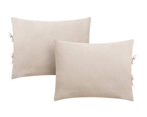 Washed Cotton Duvet Set in Ivory - Wonderhome