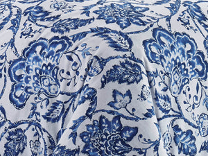 Elana Cotton Comforter Set in Blue - Wonderhome