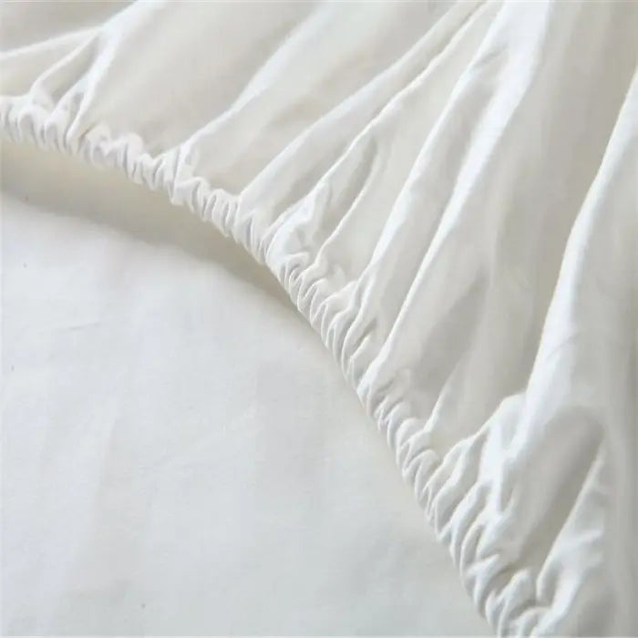 W Decor 100% Rayon ,Breathable, Cooling Sheet with 15" Deep Pocket, All Season, Fitted Sheet（Mattress Covers）