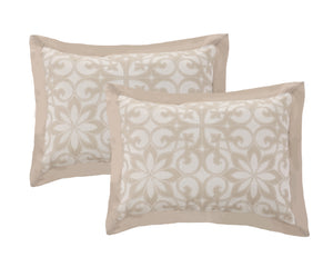 Montrose Jacquard Comforter Set in Neutral - Wonderhome