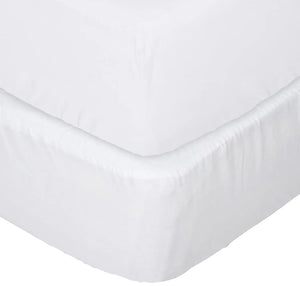 W Decor 100% Rayon ,Breathable, Cooling Sheet with 15" Deep Pocket, All Season, Fitted Sheet（Mattress Covers）